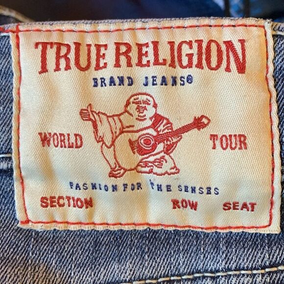 True Religion Jennie Curvy Mid Rise Capri Comfort Stretch Women’s size 28 - Picture 9 of 16